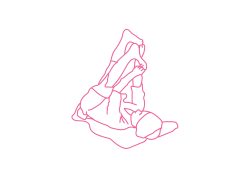 Попеременное подтягивание ног к голове лежа на спине (2 мин)