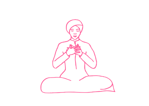 «Аад Гурэй Намэ…» с обеими ладонями на сердце (3 мин)