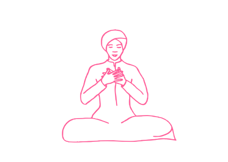 «Аад Гурэй Намэ…» с обеими ладонями на сердце (3 мин)