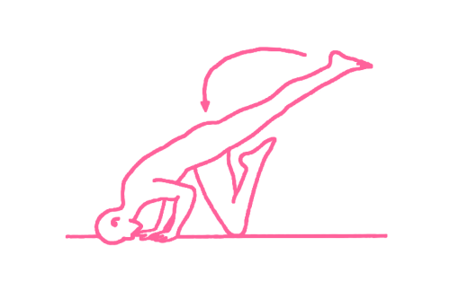 Балансирование с ударами пятками по ягодицам. Упражнение Кундалини Йоги