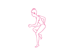 Бег на месте с Дыханием Огня (3-5 мин)