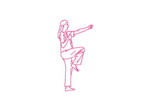 Бег на месте в позе стоя (2 мин) Кундалини Йога