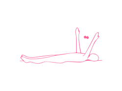 Беззвучные хлопки лежа (1 мин) - кундалини йога упражнение