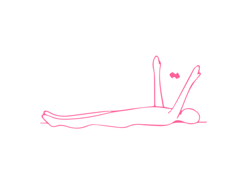 Беззвучные хлопки лежа (1 мин) - кундалини йога упражнение