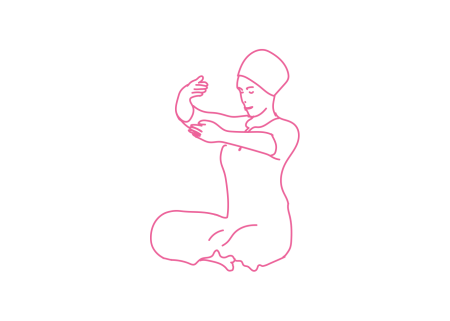 Быстрые движения руками в Простой Позе 4