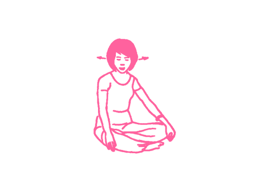 Быстрые повороты головой (3 мин). Упражнение Кундалини Йоги 1