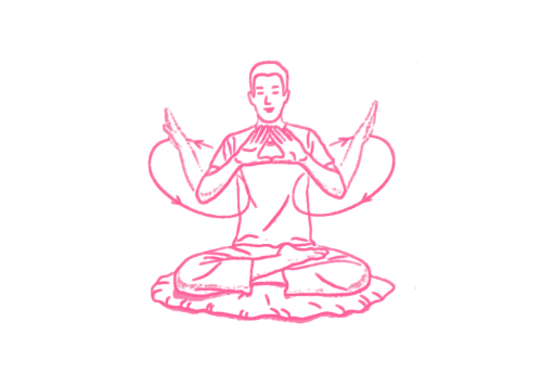 Быстрые вращения предплечьями (6,5 мин). Упражнение Кундалини Йоги