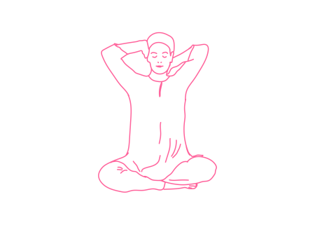 Давление руками на голову и шею 1. Кундалини Йога