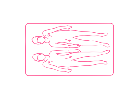 Диагональное растяжение на спине (2 мин)