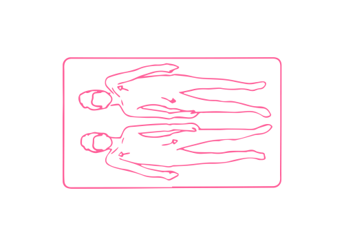 Диагональное растяжение на спине (2 мин)