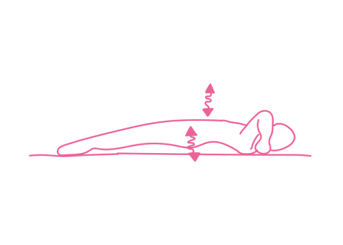 Движения бедрами вправо и влево, вверх и вниз (3 мин 30 сек)