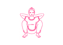 Движения локтями в Позе Ворона (1 мин). Упражнение Кундалини Йоги 1