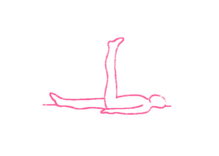 Движения ногами на счет от 1 до 8 (3 мин). Упражнение Кундалини Йоги 1