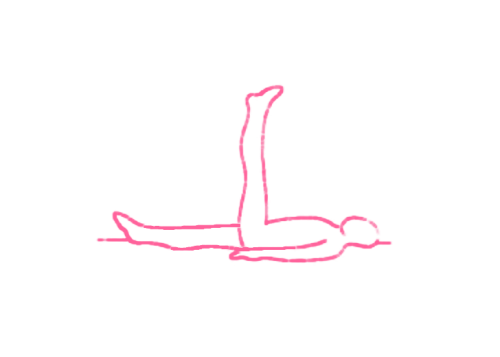 Движения ногами на счет от 1 до 8 (3 мин). Упражнение Кундалини Йоги 1