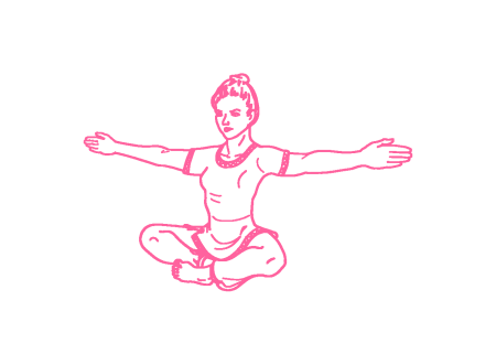 Движения, похожие на обнимание 1. Кундалини Йога