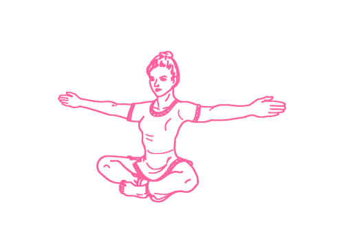 Движения, похожие на обнимание 1. Кундалини Йога