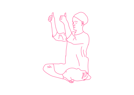 Движения предплечьями в Простой Позе 2. Кундалини Йога