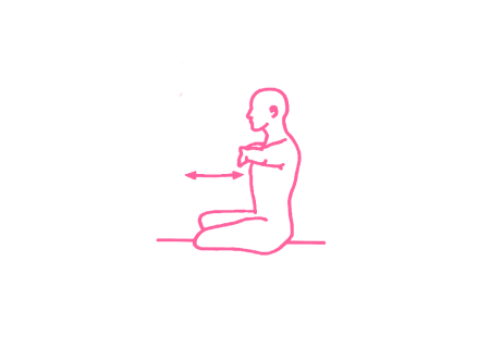 Движения руками (2-3 мин). Упражнение Кундалини Йоги 3