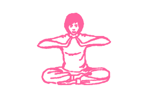 Движения руками на 8 счетов в Простой Позе Кундалини Йога 1