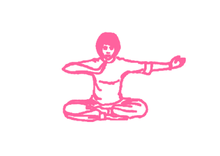 Движения руками на 8 счетов в Простой Позе Кундалини Йога 3