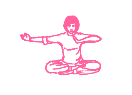 Движения руками на 8 счетов в Простой Позе Кундалини Йога 2