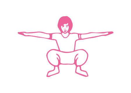 Движения руками в Позе Ворона под звуки мантры «Са-Та-На-Ма» 8