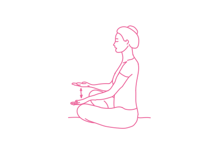 Движения руками вверх и вниз для баланса Неба и Земли (3 мин)