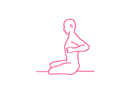 Движения согнутыми в локтях руками (1-2 мин). Упражнение Кундалини Йоги 1