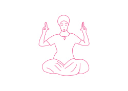 Дыхание через рот в форме буквы «О» в Простой Позе, соединяя и разъединяя кончики трех пальцев (1 мин 30 сек) Дыхание через рот в форме буквы «О» в Простой Позе, соединяя и разъединяя кончики трех пальцев (1 мин 30 сек)