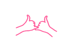 Дыхание Огня со сцепленными мизинцами (1-3 мин)