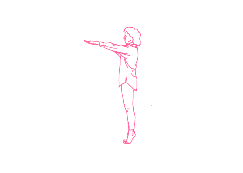 Дыхание Огня стоя + медленное дыхание в Позе Ворона 1