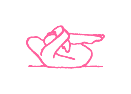 Дыхание Огня уткнувшись носом в колени (2 мин)