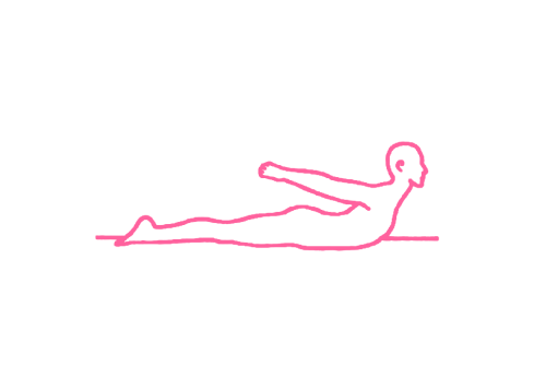 Дыхание Огня в положении лежа на животе. Упражнение Кундалини Йоги