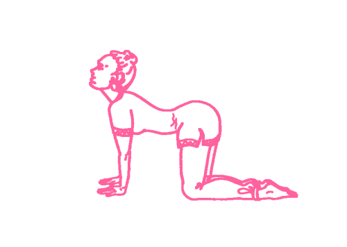 Дыхание Огня в Позе Коровы с фокусом на чакрах. Кундалини Йога