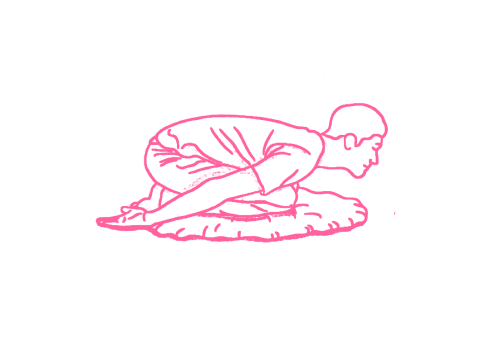 Дыхание Огня в Позе Ребенка (3 мин). Упражнение Кундалини Йоги