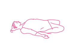 Поза рыбы с Дыханием Огня (1 мин 30 сек – 3 мин)