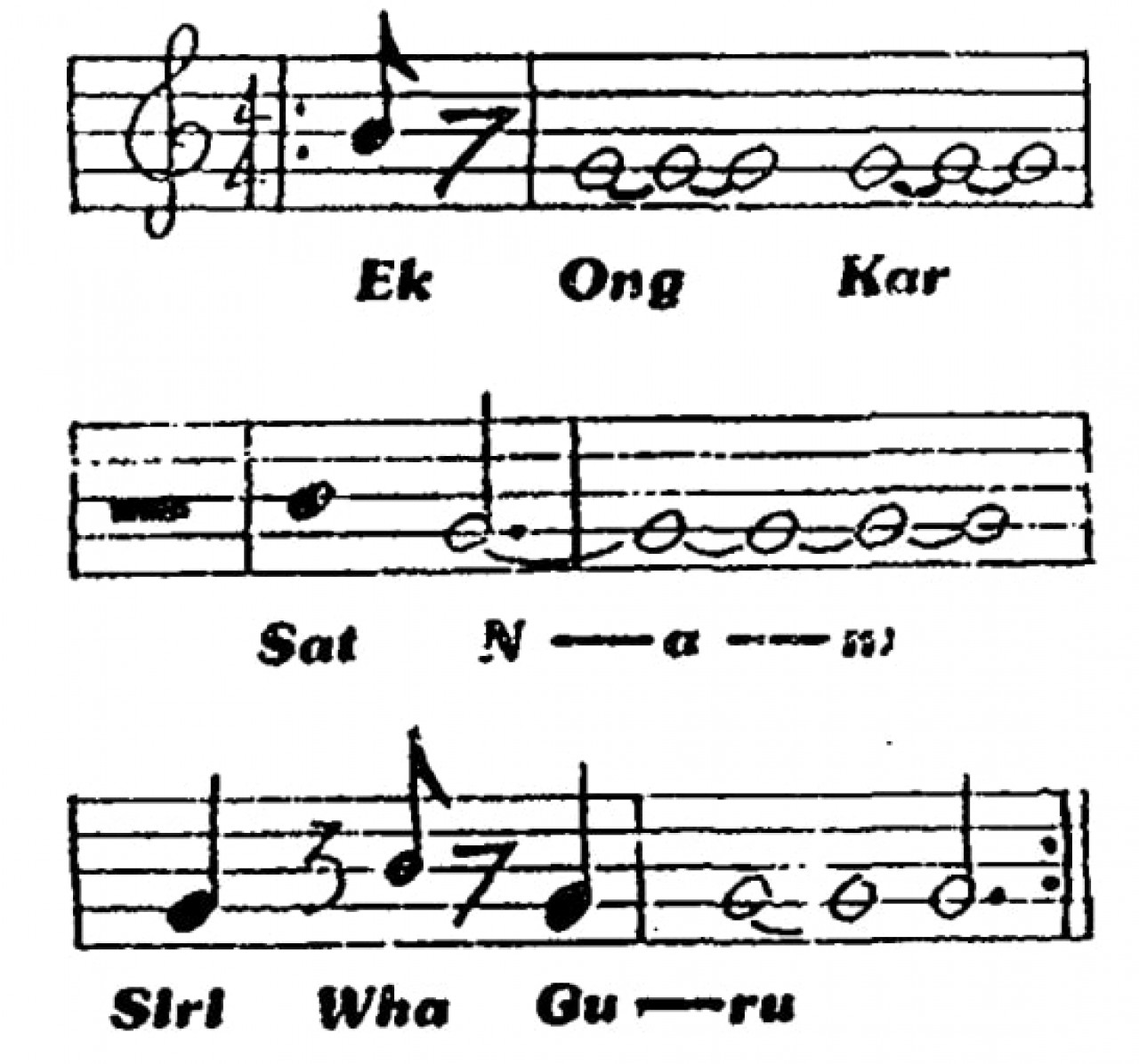Эк Онг Кар Сат Нам Сири Вахе Гуру (Ади-Шакти-мантра)