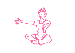 Глубокое дыхание с руками на 60 градусов. Кундалини Йога