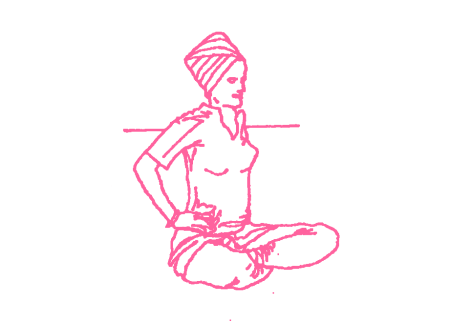 Глубокое дыхание в простой позе. Упражнение Кундалини Йоги