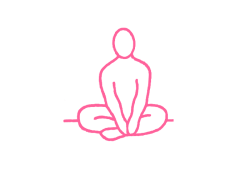 Качание коленями вверх-вниз в Простой Позе. Упражнение в Кундалини Йоге 1