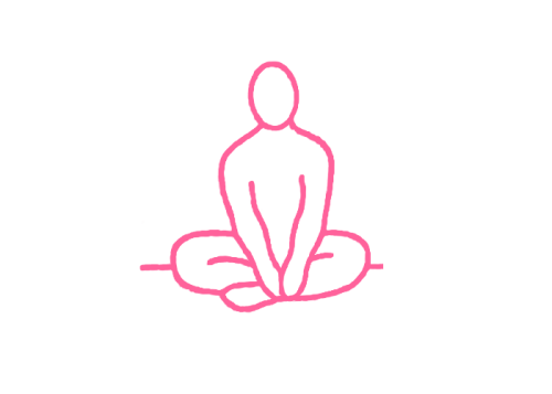 Качание коленями вверх-вниз в Простой Позе. Упражнение в Кундалини Йоге 1