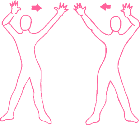 Качания руками из стороны в сторону стоя. Упражнение Кундалини Йоги Качания руками из стороны в сторону стоя. Упражнение Кундалини Йоги