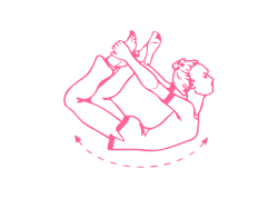 Качания вперед-назад в Позе Лука (1-2 мин). Крийя Кундалини Йоги