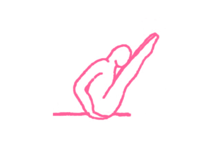 Касания носом коленей. Упражнение Кундалини Йоги 2