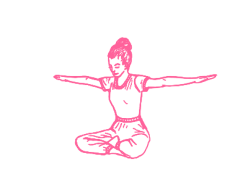 Хлопки ладонями на четыре счета с пением Гуру Гаятри Мантры 1