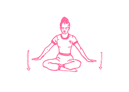 Хлопки ладонями на четыре счета с пением Гуру Гаятри Мантры 2