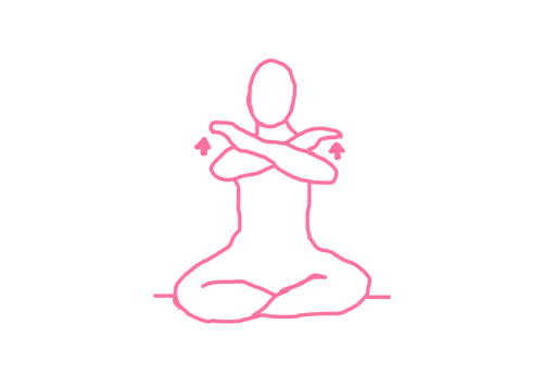 Хлопки по плечам со скрещенными руками (5 мин). Упражнение Кундалини Йоги 1