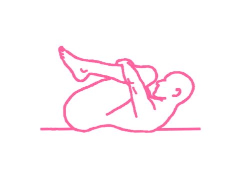 Дыхание Огня, уткнувшись носом в колени (1-3 мин) - упражнение кундалини йоги