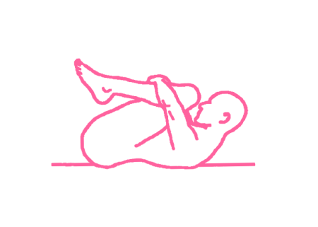 Дыхание Огня, уткнувшись носом в колени (1-3 мин) - упражнение кундалини йоги