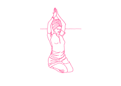 Концентрация на центре черепа в Позе Скалы. Упражнение Кундалини Йоги